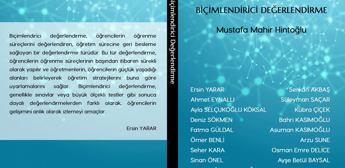 Mustafa Mahir Hintoğlu – Biçimlendirici Değerlendirme